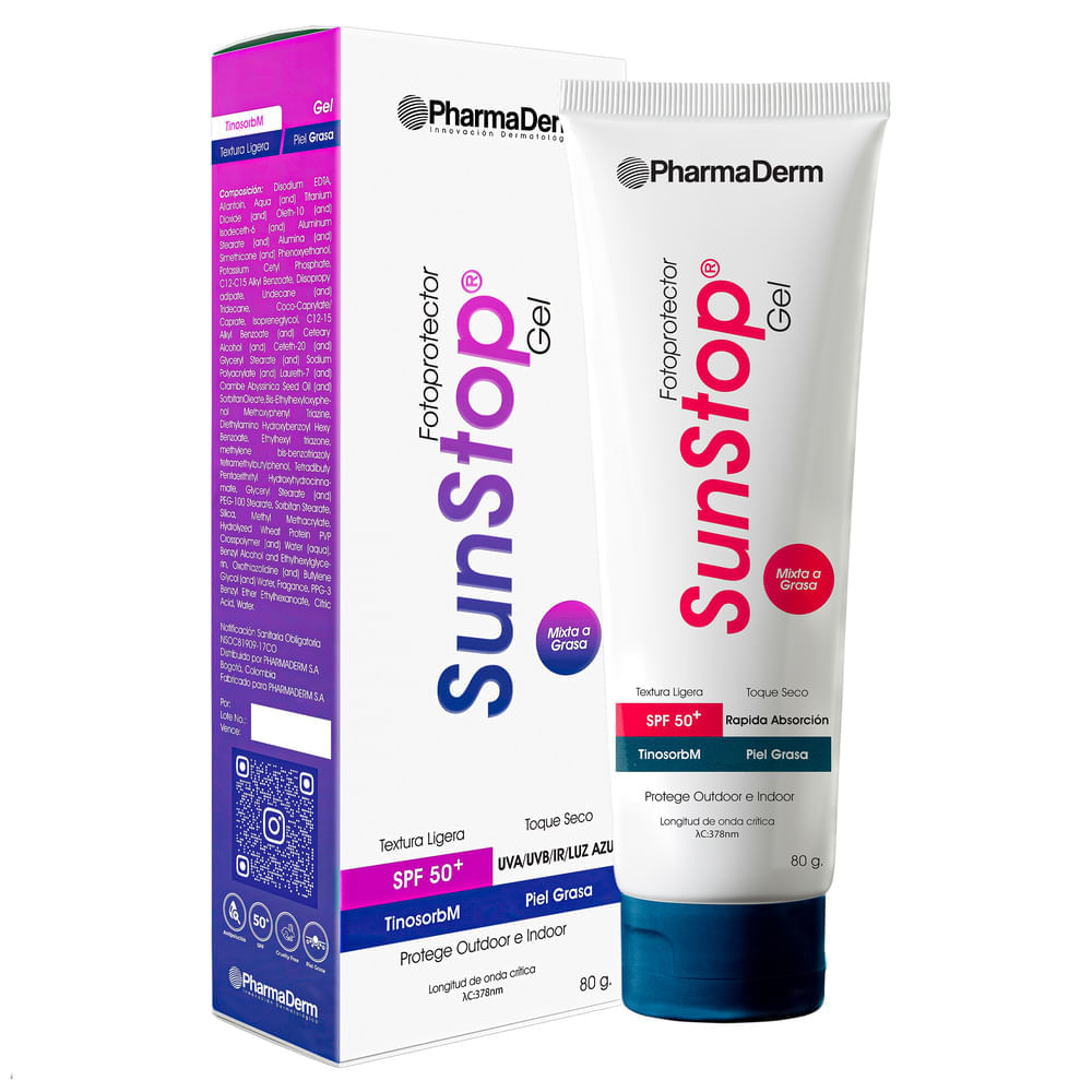 Sunstop Gel Spf45 - Pharmaderm