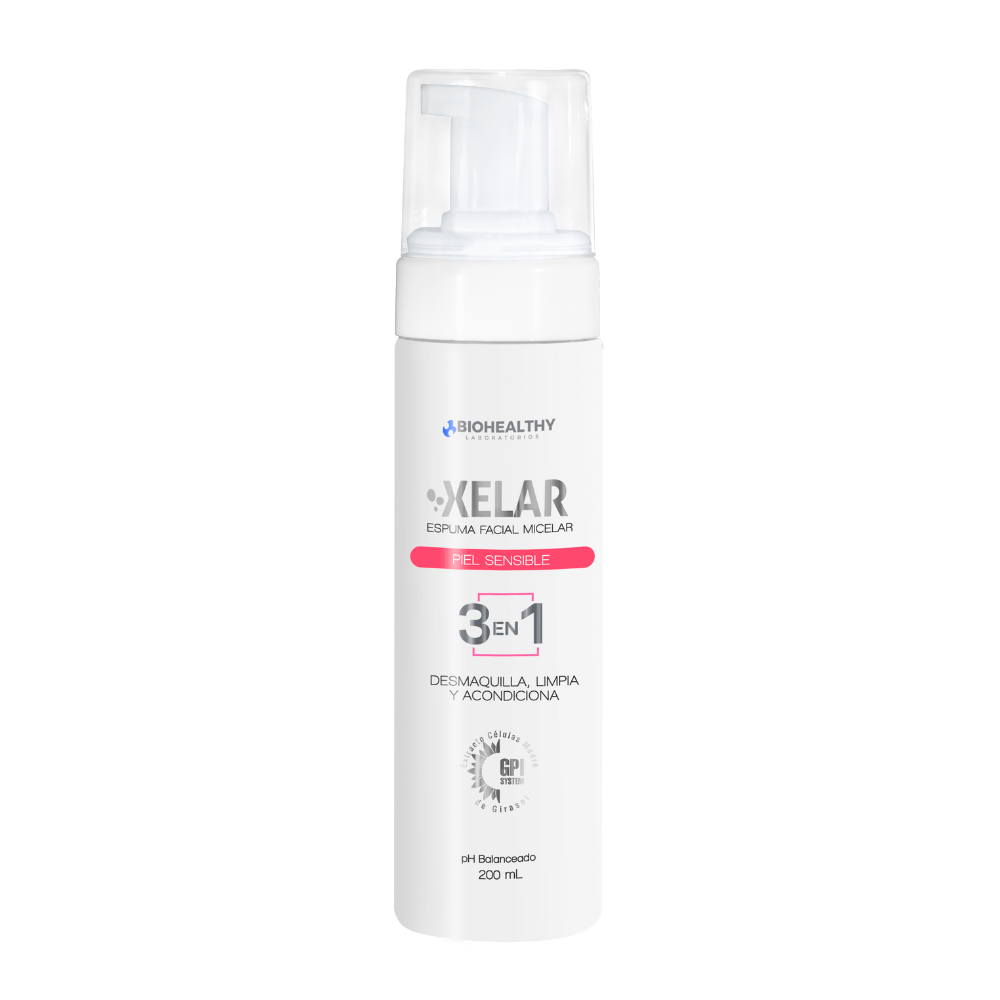 Xelar Espuma Facial Piel Sensible - Biohealthy