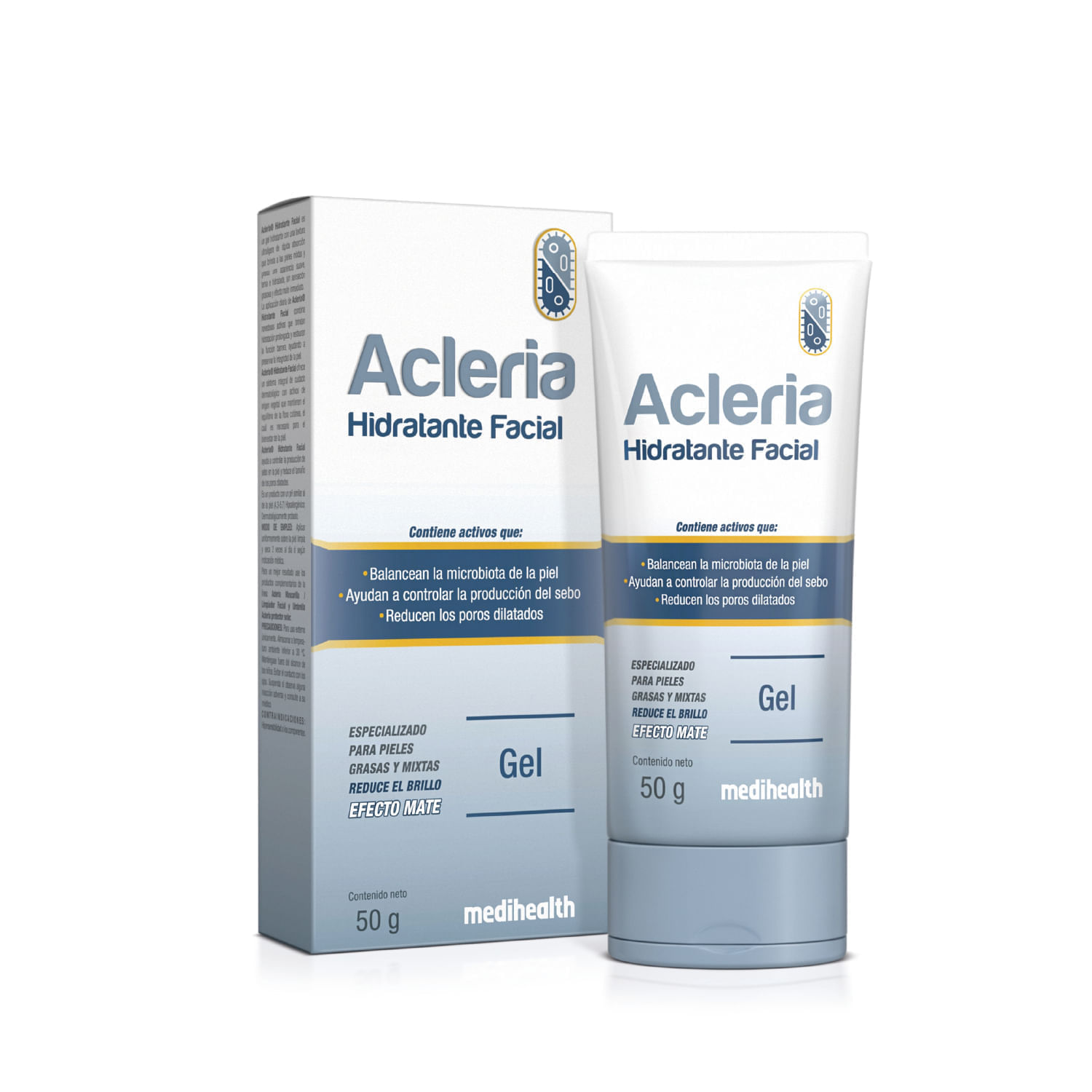 Acleria Hidratante Facial - Medihealth