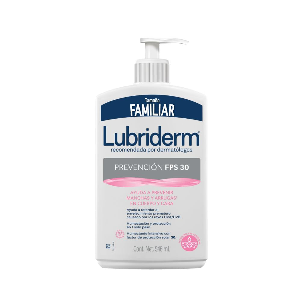 Crema Corporal Prevencion UV 30 - Lubriderm