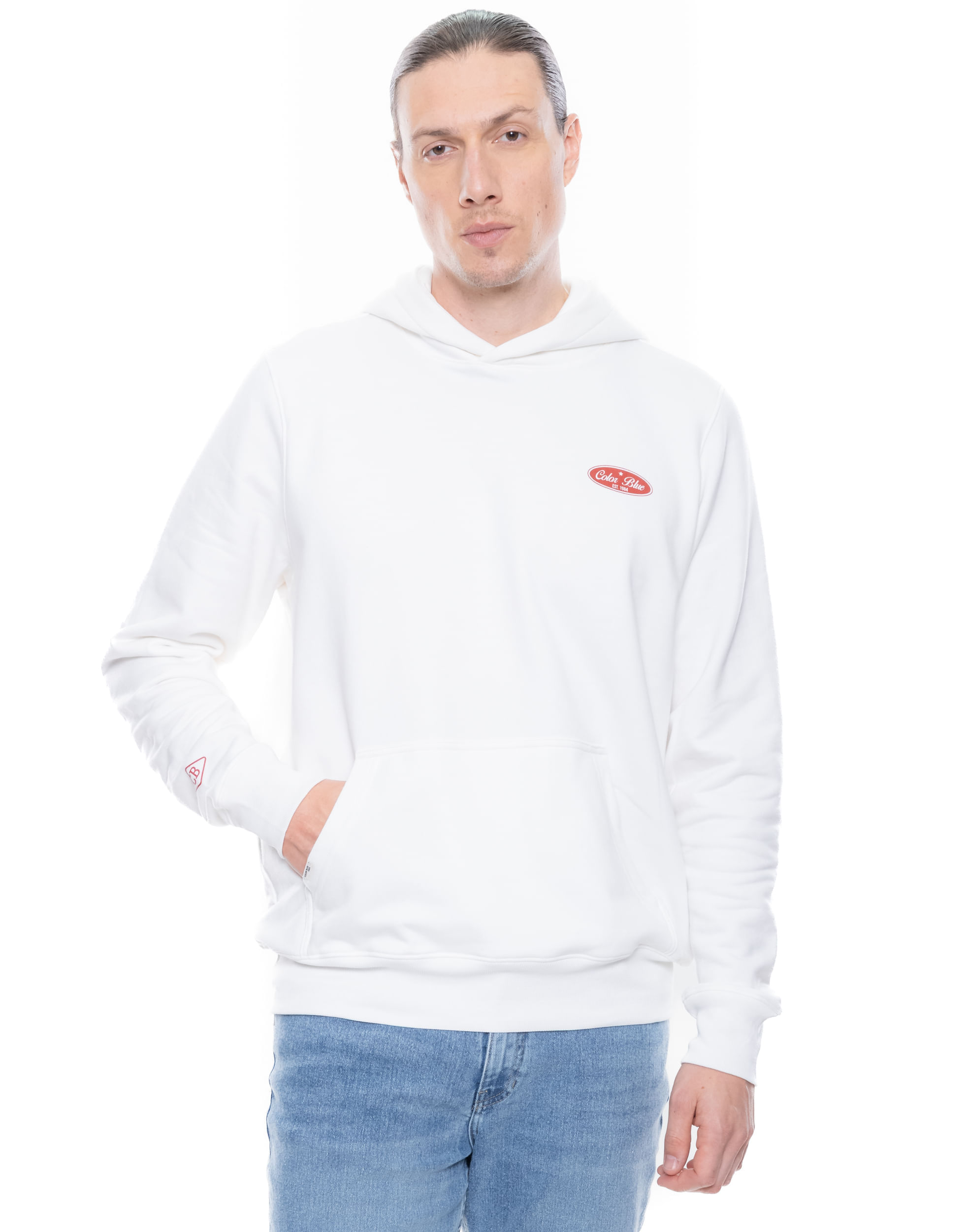 Buzo Cerrado Tipo Hoodie Con Capucha