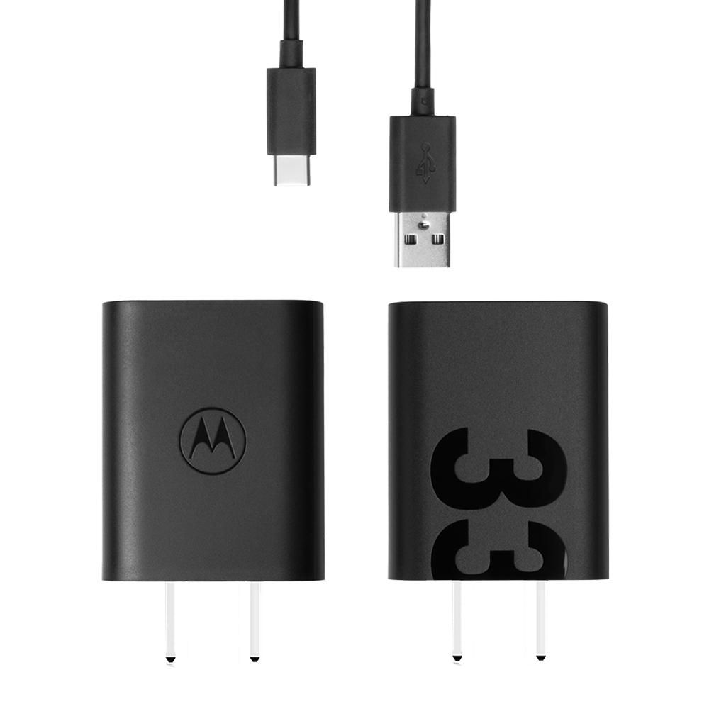 Cargador  33W Negro MOTOROLA PG38C06450