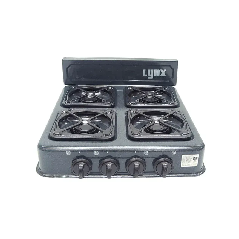 Estufa Sobremesa 4 Puestos Gas Propano LYNX