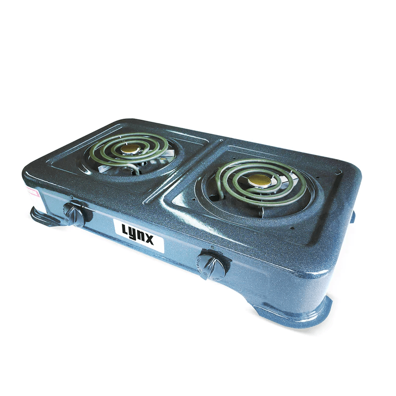 Estufa Sobremesa 2 Puestos Electrica Porcenalizada LYNX