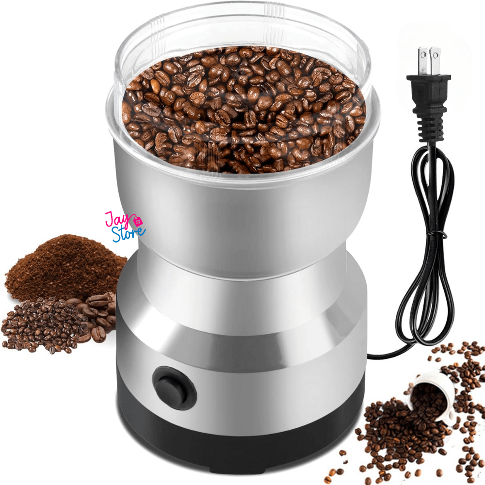 Molino Triturador De Cafe Eléctrico Semillas Pimienta Granos