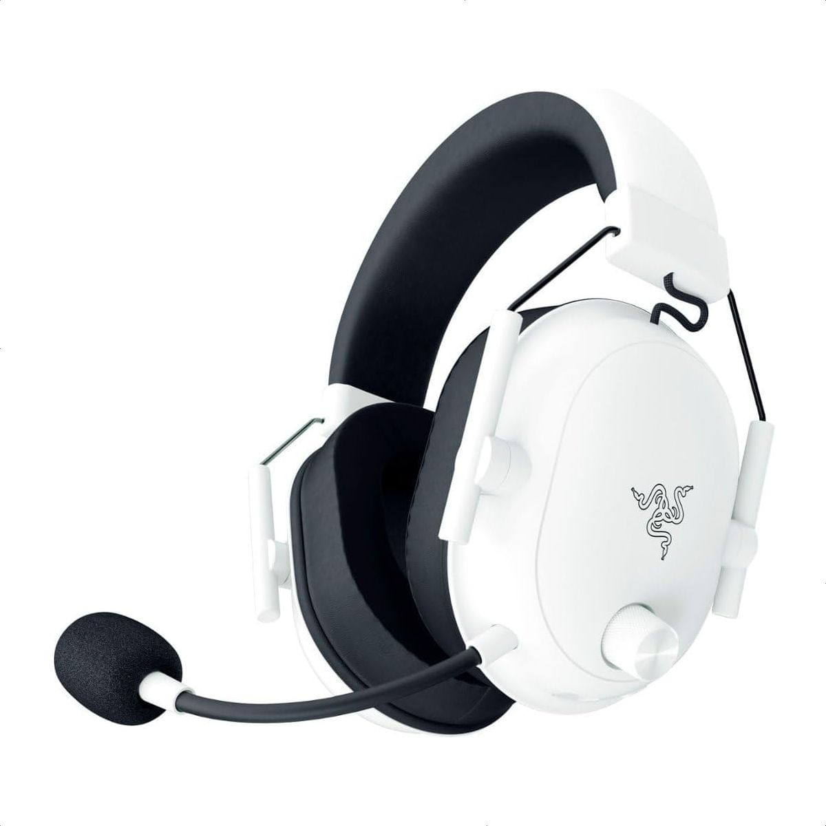 Razer Blackshark V2 HyperSpeed Wireless Audífonos Gamer Inalámbricos con THX Audio Espacial, Blanco