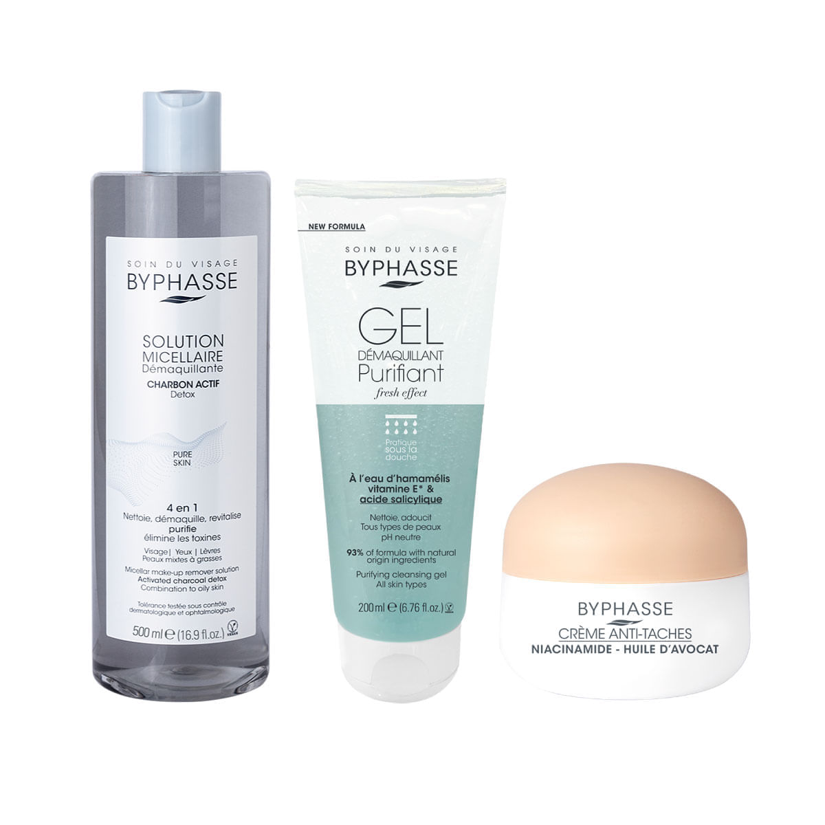 Rutina Desmaquillante Piel Grasa Byph