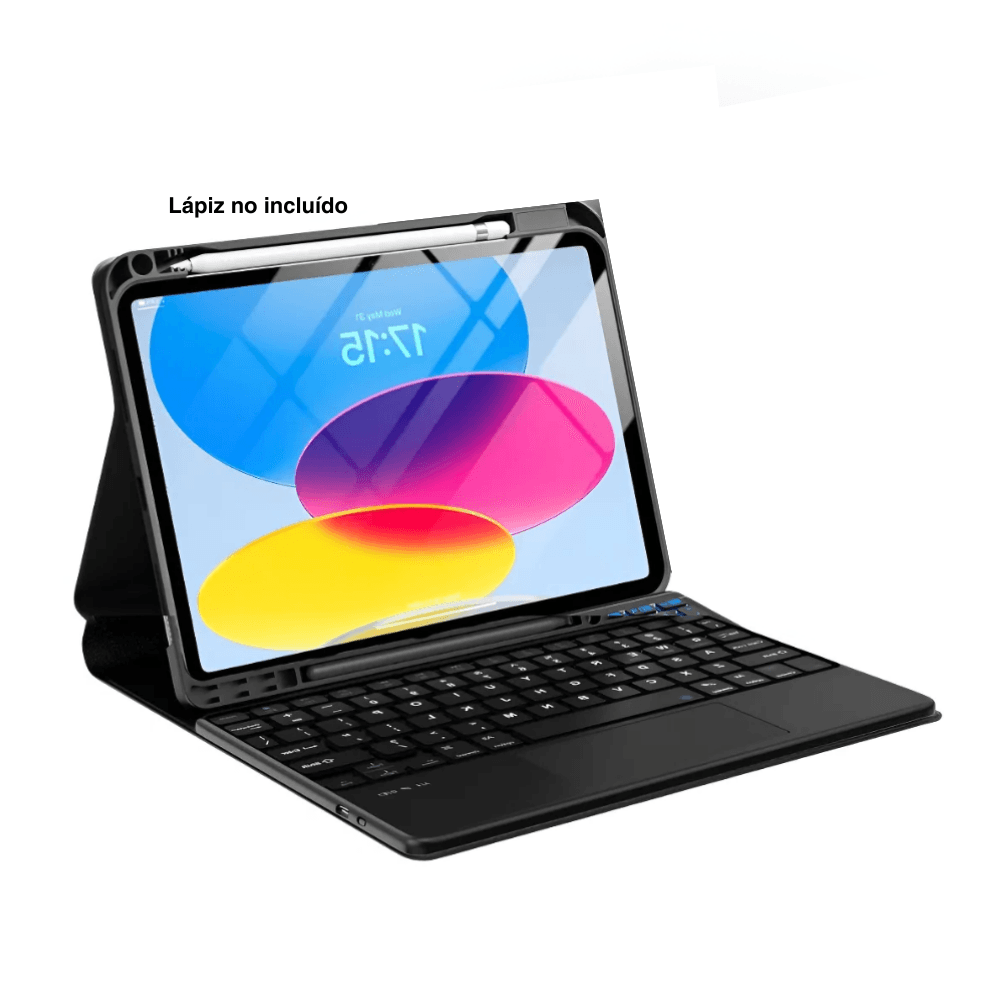 iPad A16 Azul, 128GB + Funda Teclado Touchpad