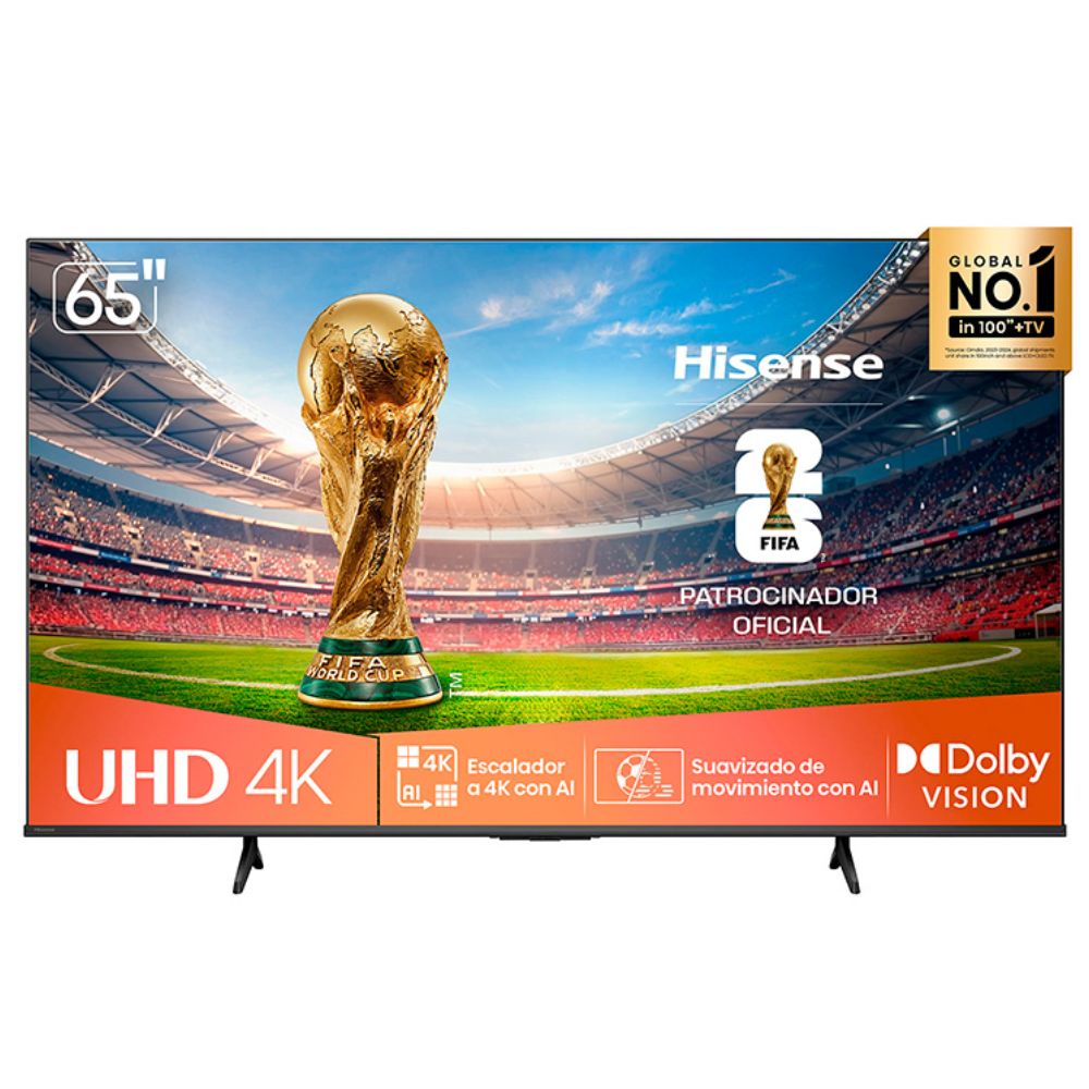 Televisor Hisense 65 Pulgadas Smart TV 4K UHD 65A6NV