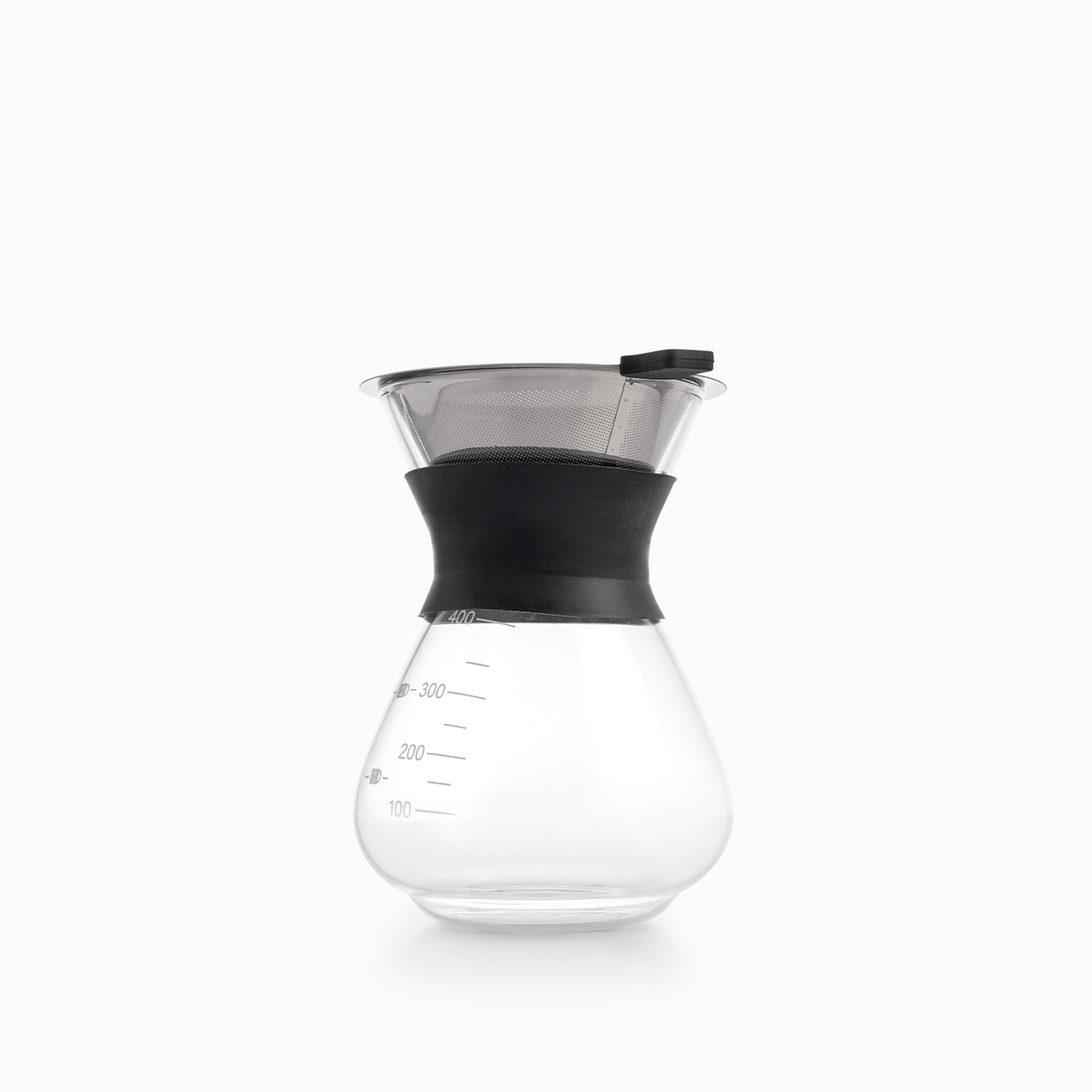 Cafetera manual con filtro