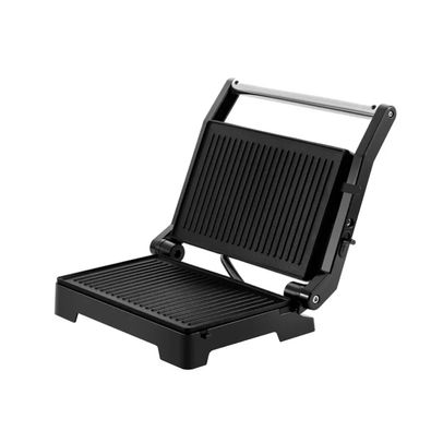 Asador Grill Kalley K-SG180 Superficie Antiadherente Sanduchera Panini 1000W Apertura 180°