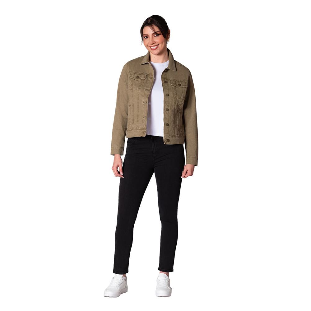 Chaqueta en Jean Mujer Lec Lee