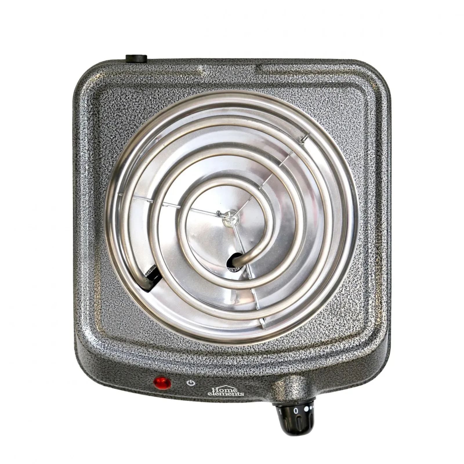 Estufa Electrica 1 Puesto - Gris HOME ELEMENTS