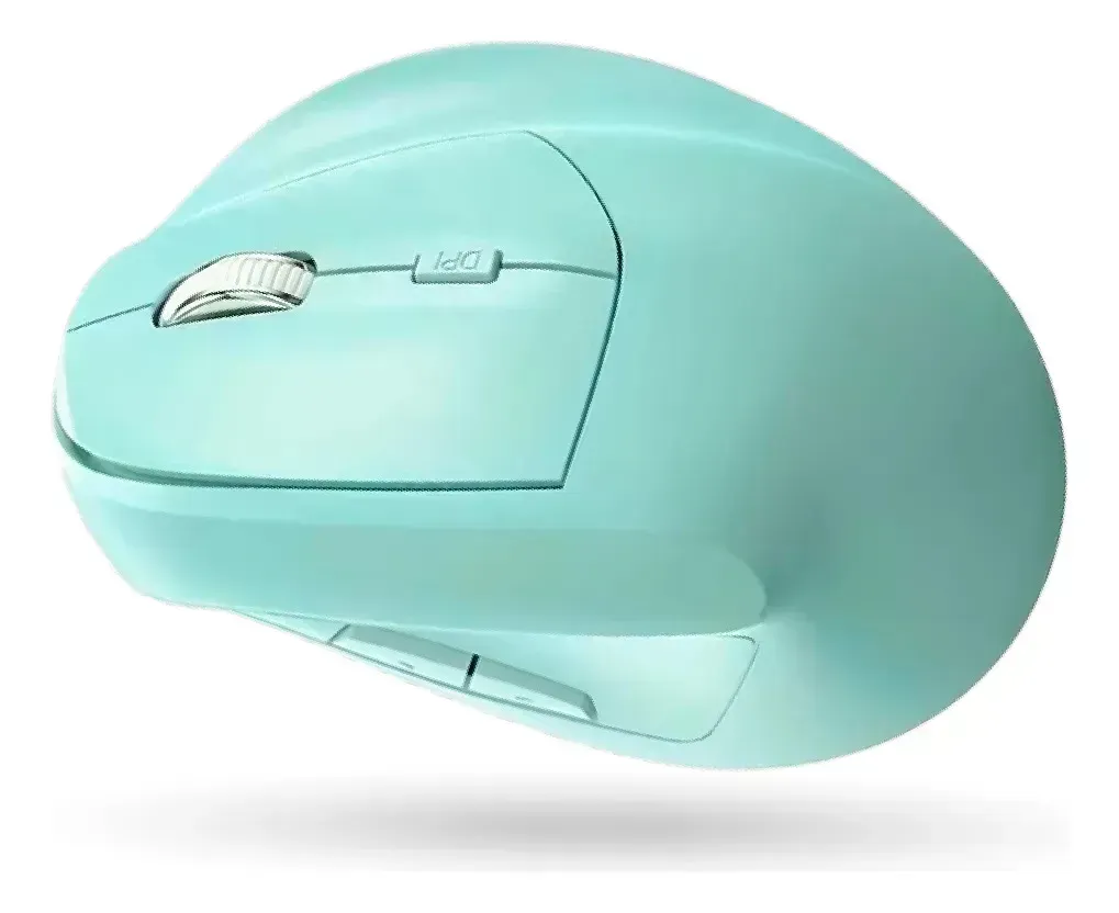 Mouse Ergonómico Yelandar Pro Verde Recargable Y Silencioso Verde
