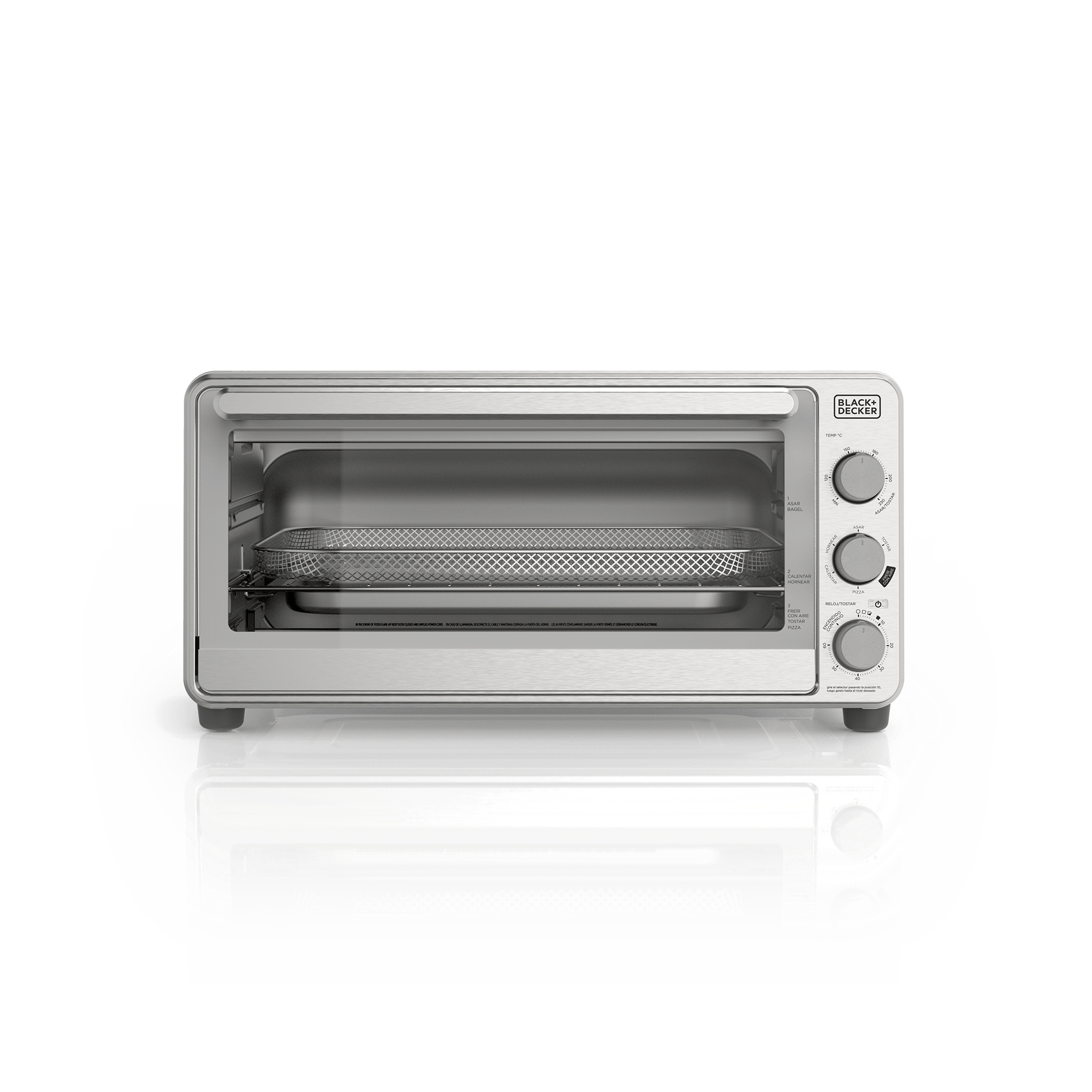 Horno y Freidora de Aire Black+Decker de 32L TO8235-0SDLA