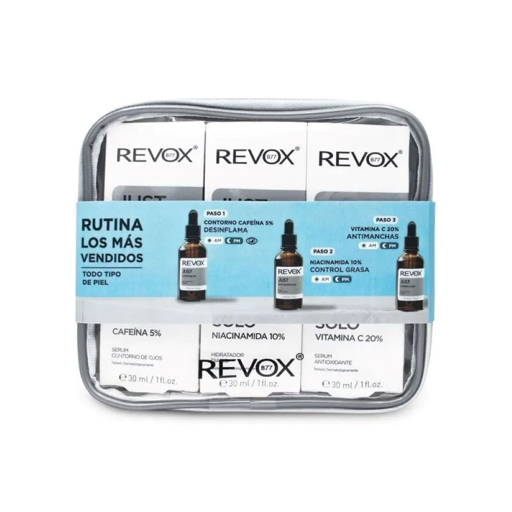 Kit Facial Revox Dia Noche X 30ML X 3Und