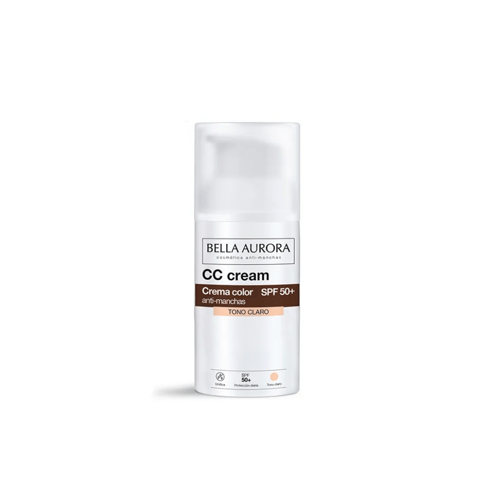 Protector Solar Crema Color Anti-Manchas SPF50 - Bella Aurora