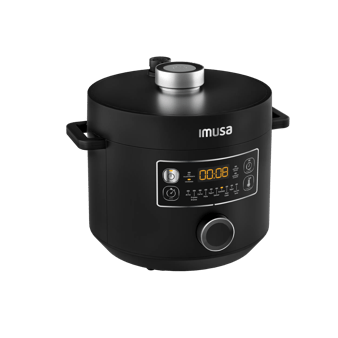 Olla Multifuncional IMUSA Multichef PRO Negra 5 Litros