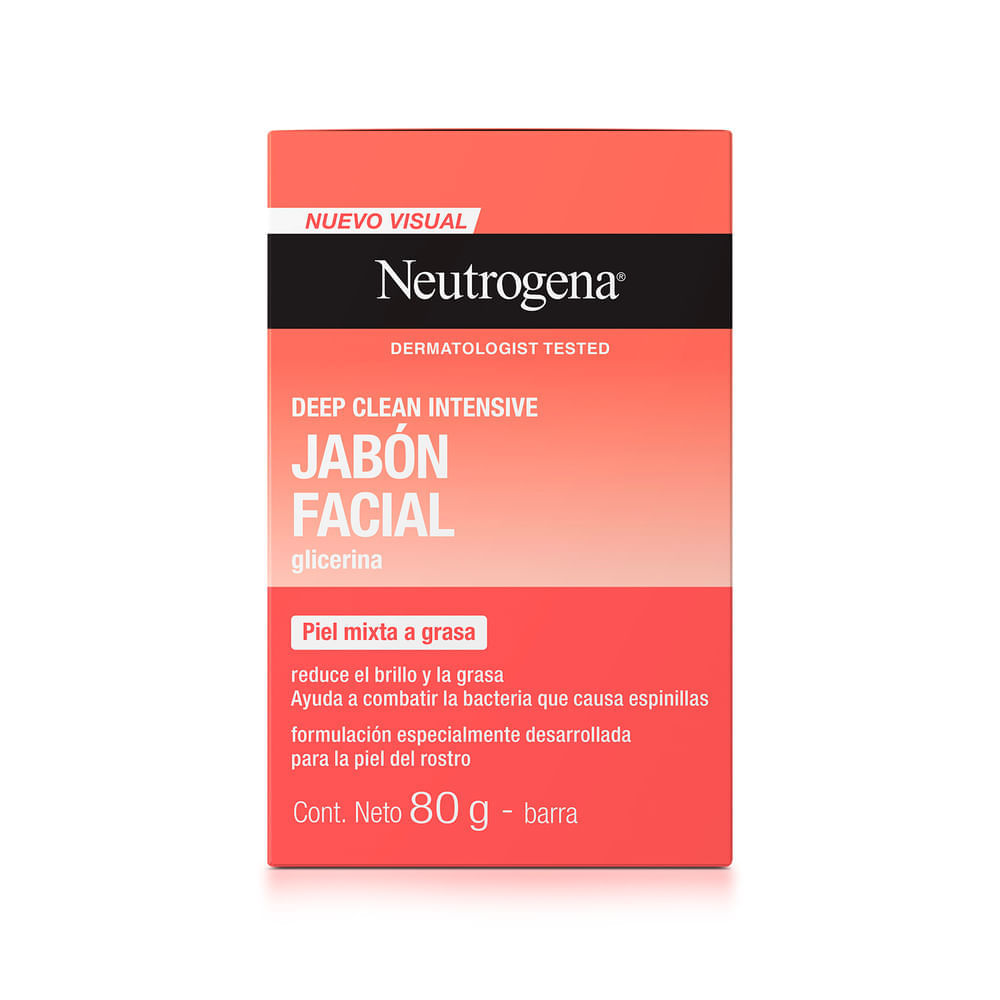 Deep Clean Intensive Jabón Facial - Neutrógena