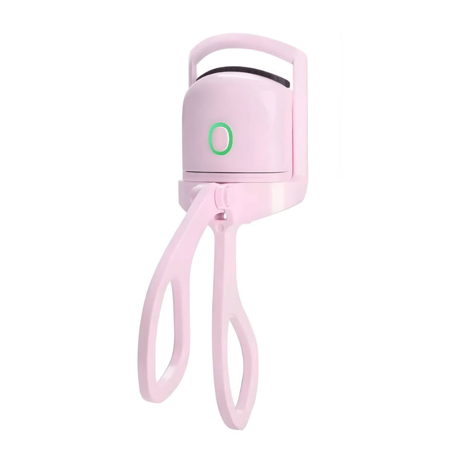 Encrespador Rizador Electrico Pestanas Belleza Ojos Efecto Natural Rosa