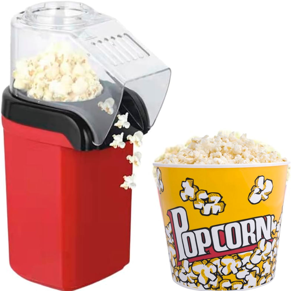 Crispetera Máquina Para Hacer Palomitas De Maíz Pira Pop Corn SIN Aceite