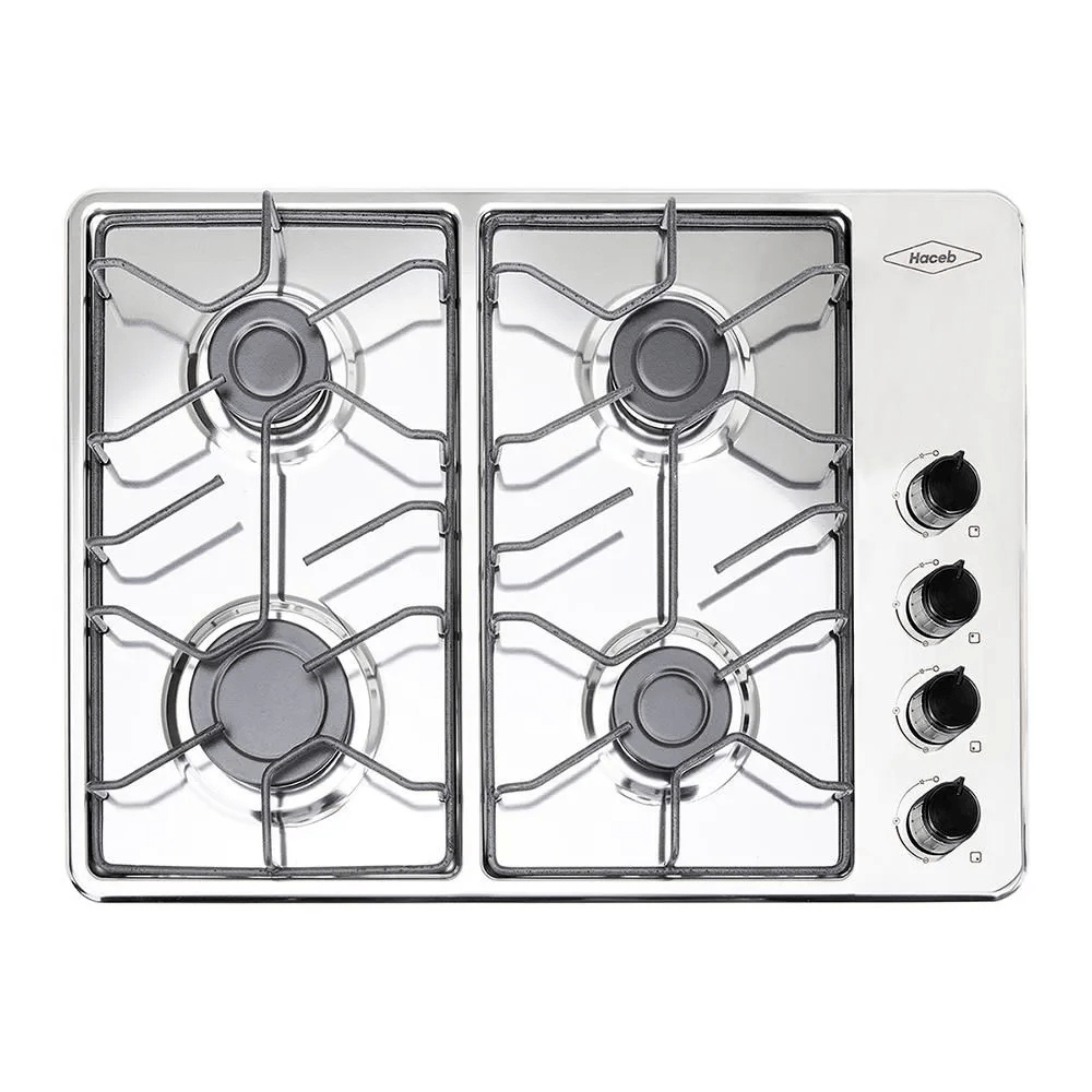CUBIERTA HACEB 60x43CM 4P AL GP INOX