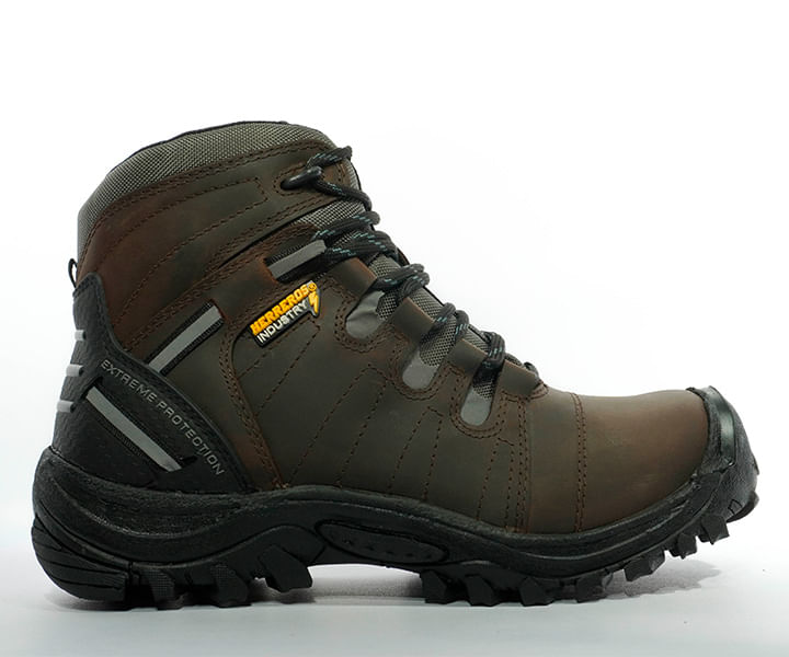 Bota Hombre Seguridad -Herreros- Danger Pro Café