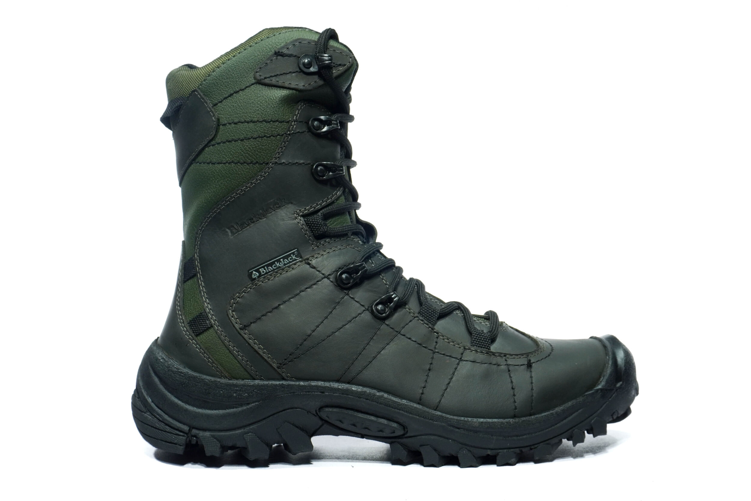 Bota Hombre Militar -Herreros- Combat Verde