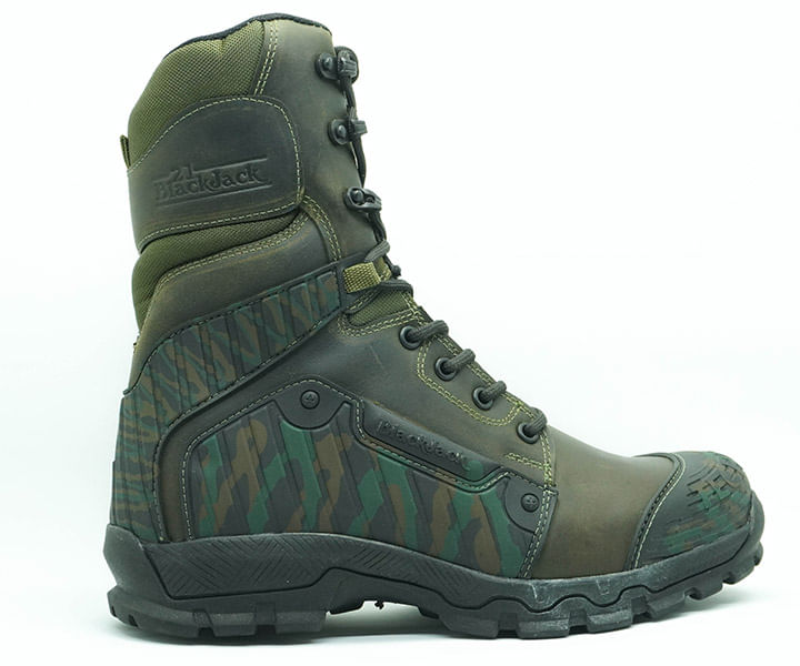 Bota Hombre Militar -Herreros- Techniker Verde