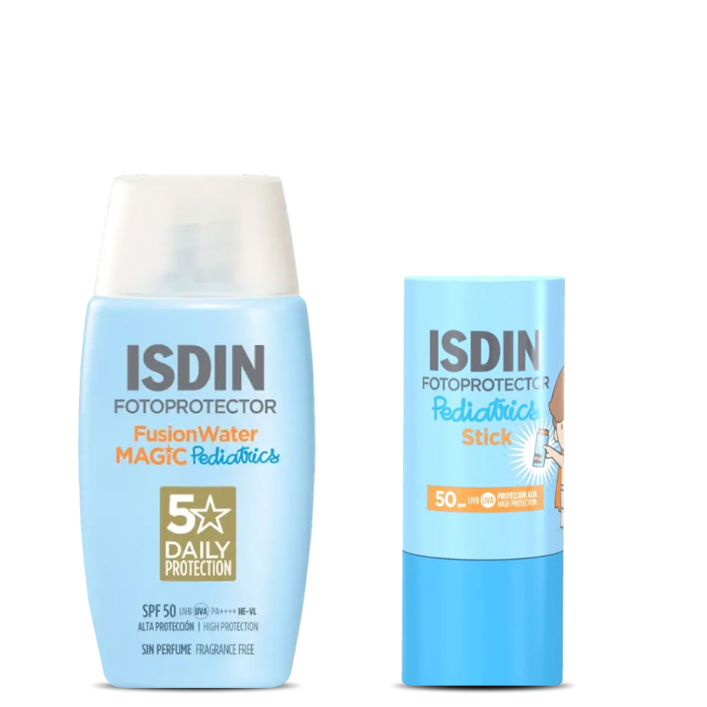 Kit Fusion Water Fp Magic Pediactrics 50 ml + Fp Pediatrics Stick 20 gr - Isdin