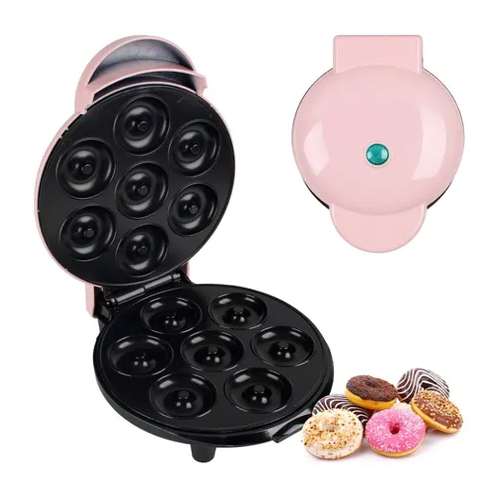 Maquina Donas Mini Donera Electrica 7 Donas Superficie Antiadherente Rs