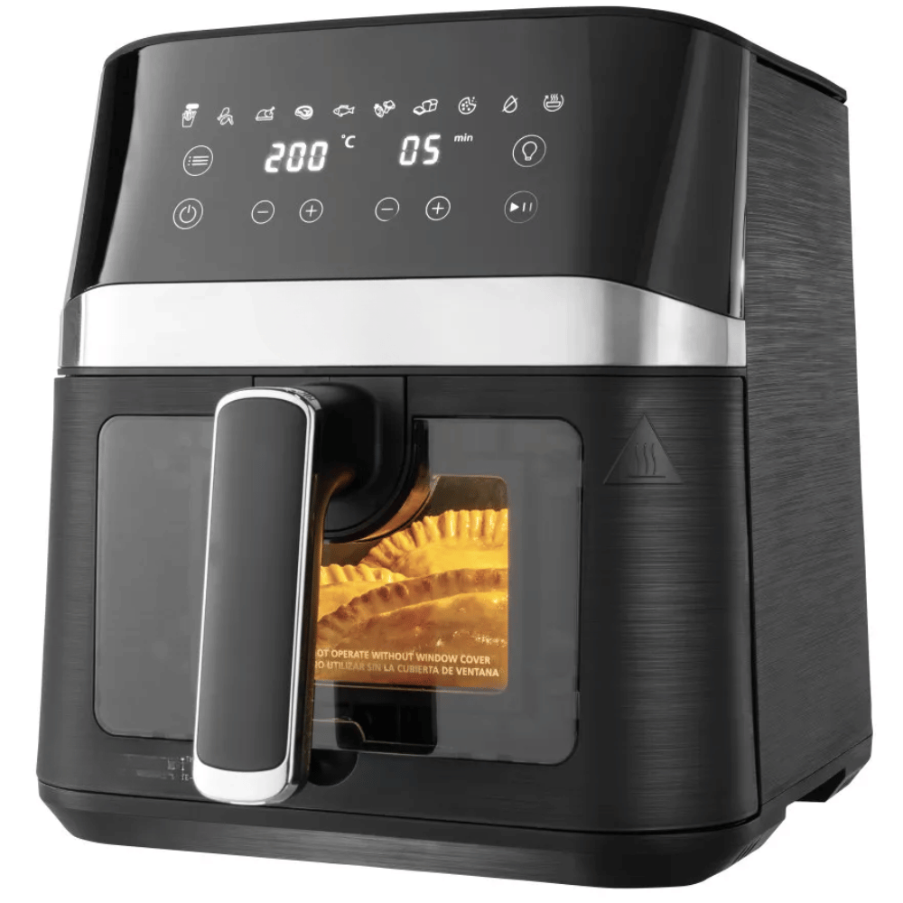 Freidora Aire Digital 4L Programas Automaticos Ventana Luz
