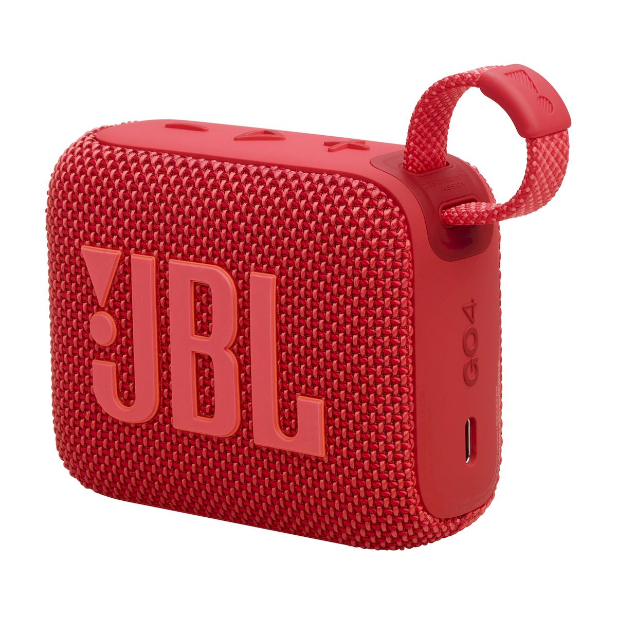 Parlante Jbl Go 4 Portátil Bluetooth 9h Resistente Agua - Rojo