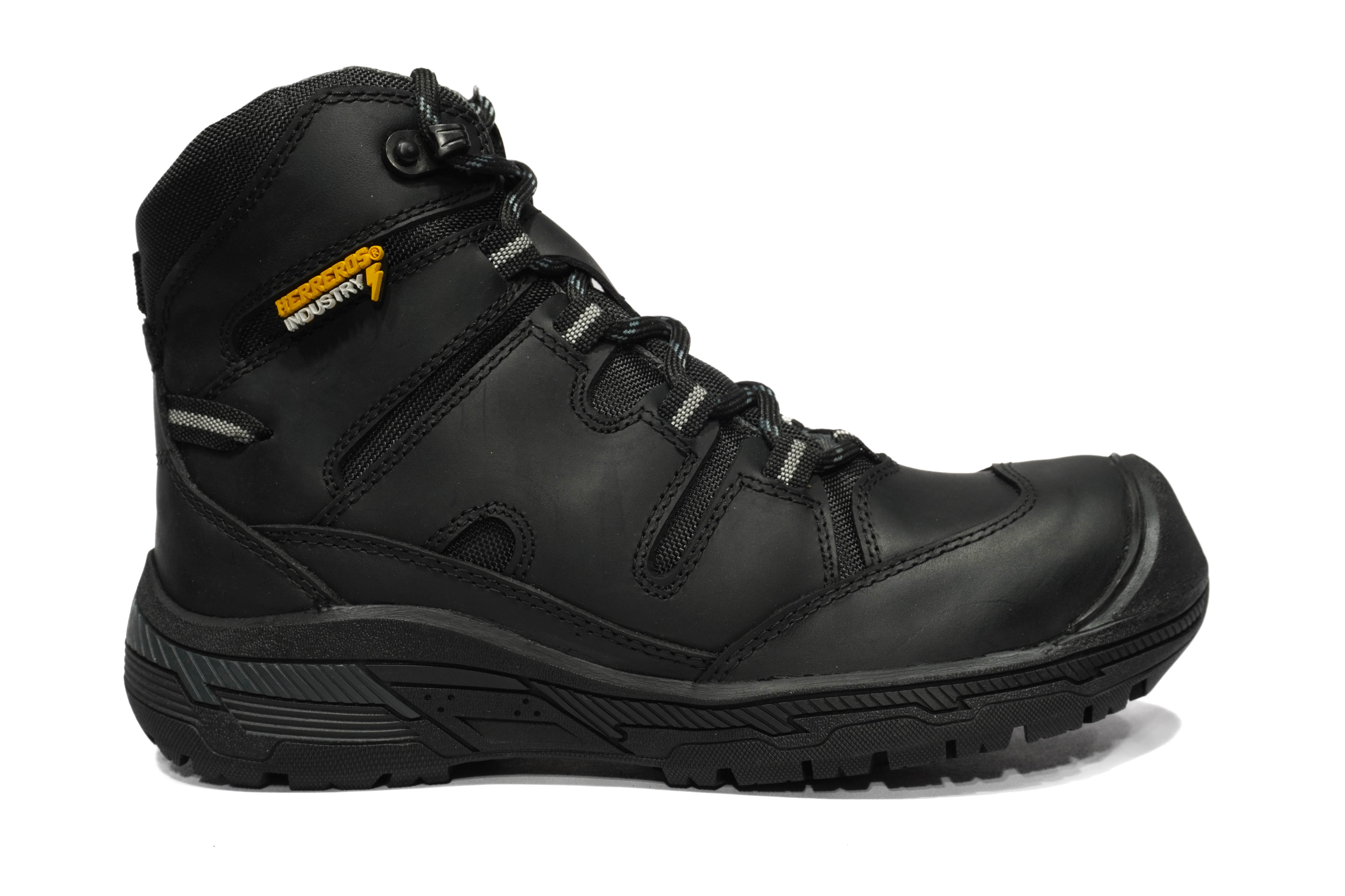 Bota Dama Seguridad -Herreros- Onix Negro
