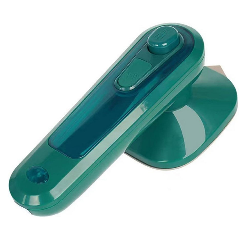 Mini Plancha Electrica Vapor Portatil 150C Compacta Uso Rapido Verde