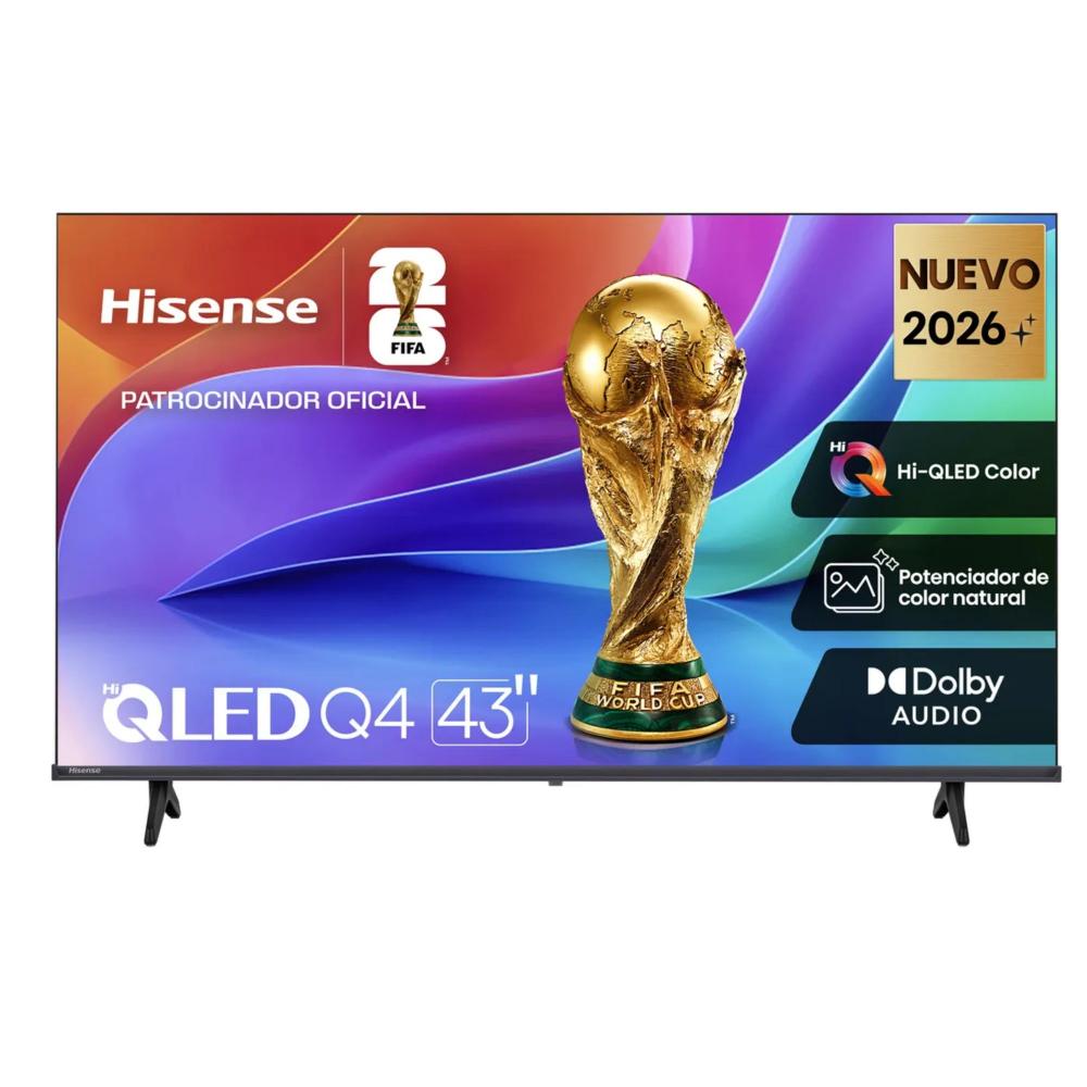 Televisor Hisense 43 Pulgadas QLED Q4SV Smart TV Full HD 43Q4SV
