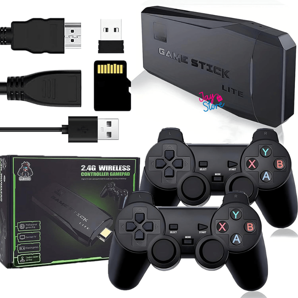 Consola Juegos Retro Inalámbrica Más De 10.000 Videojuegos Clásicos