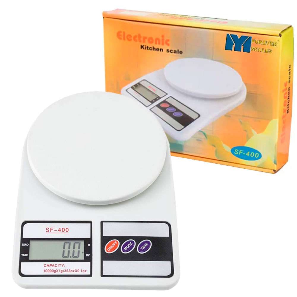 Balanza Gramera Bascula Digital Cocina Tara 10Kg Portátil