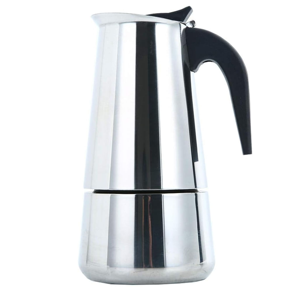 Cafetera Jarra Italiana 12 Tazas Acero Inoxidable Valvula Seguridad