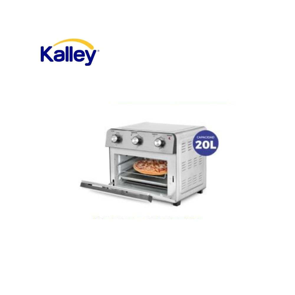 Horno Eléctrico Kalley 20 Litros Air Fryer 1500W Multifunción