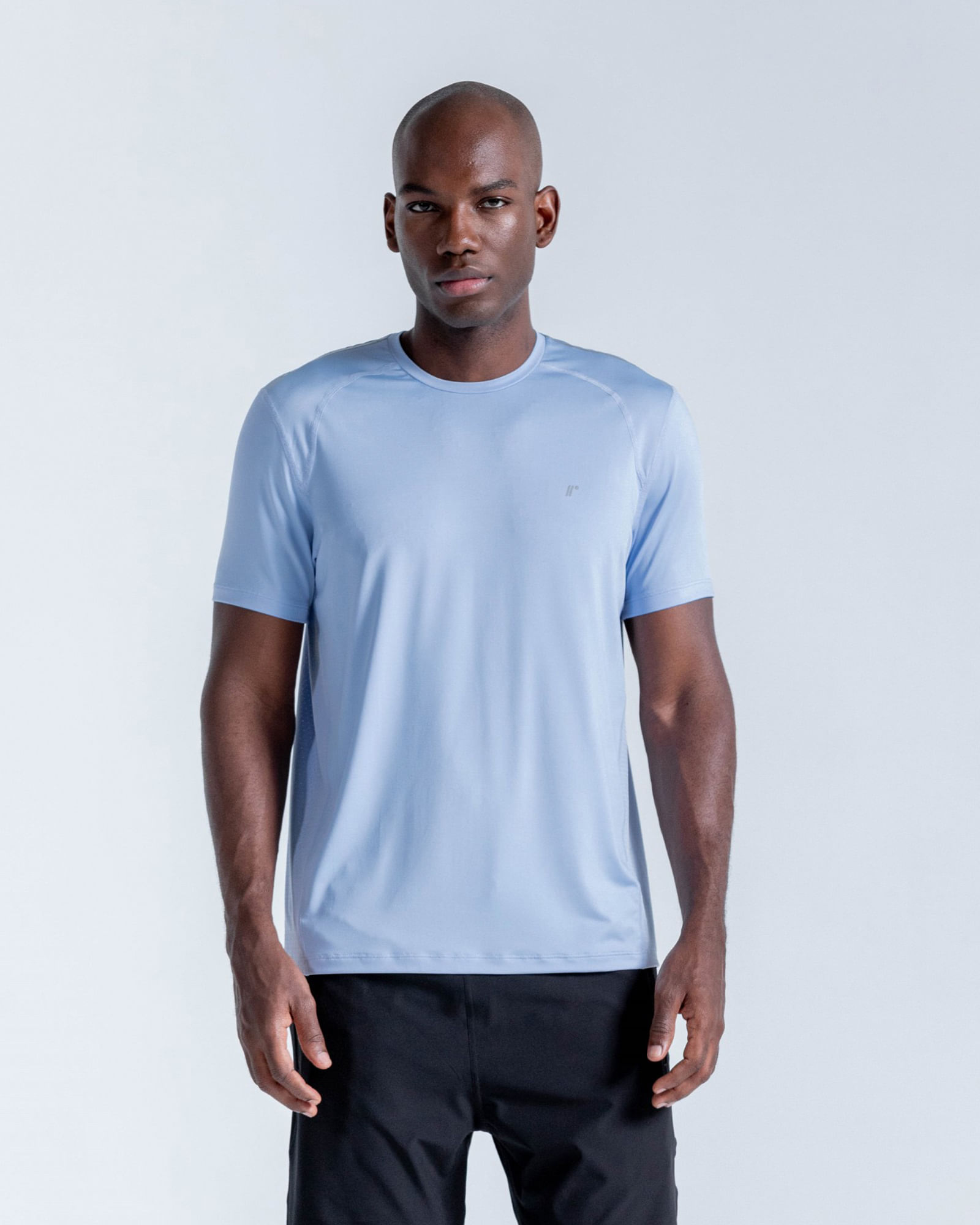 Camiseta Legado Manga Corta Reflectivo,  Color AZUL CELESTE Para Hombre