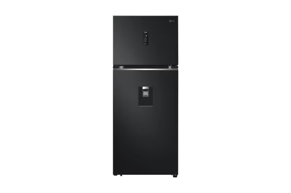 Nevera LG Congelador Superior 394 Litros Negro Mate VT40APM.AEPCCLM