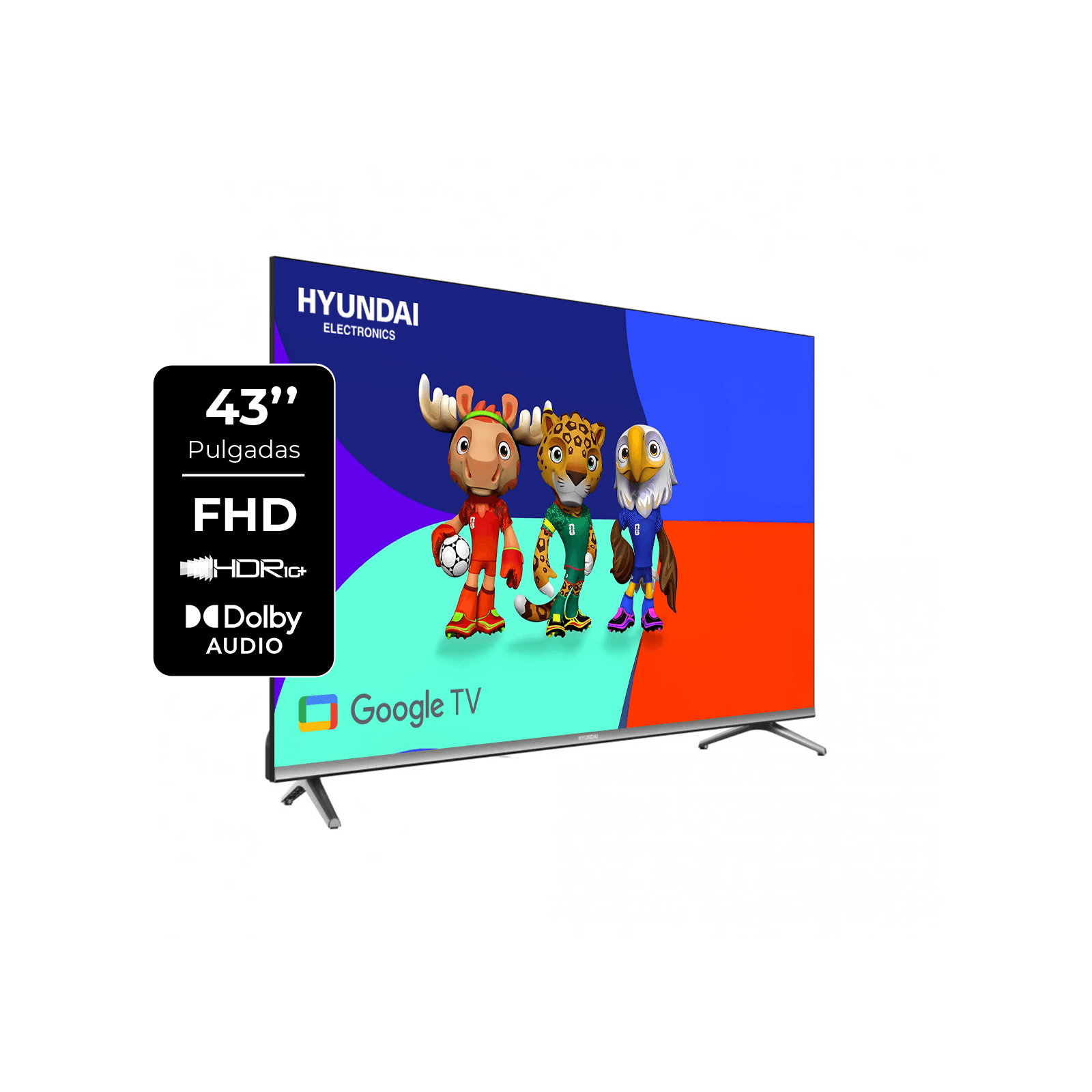 Televisor Hyundai 43 Pulgadas Google Tv Full Hd