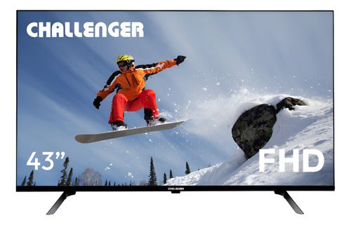 Televisor 43 Pulgadas Smart Google Tv Challenger