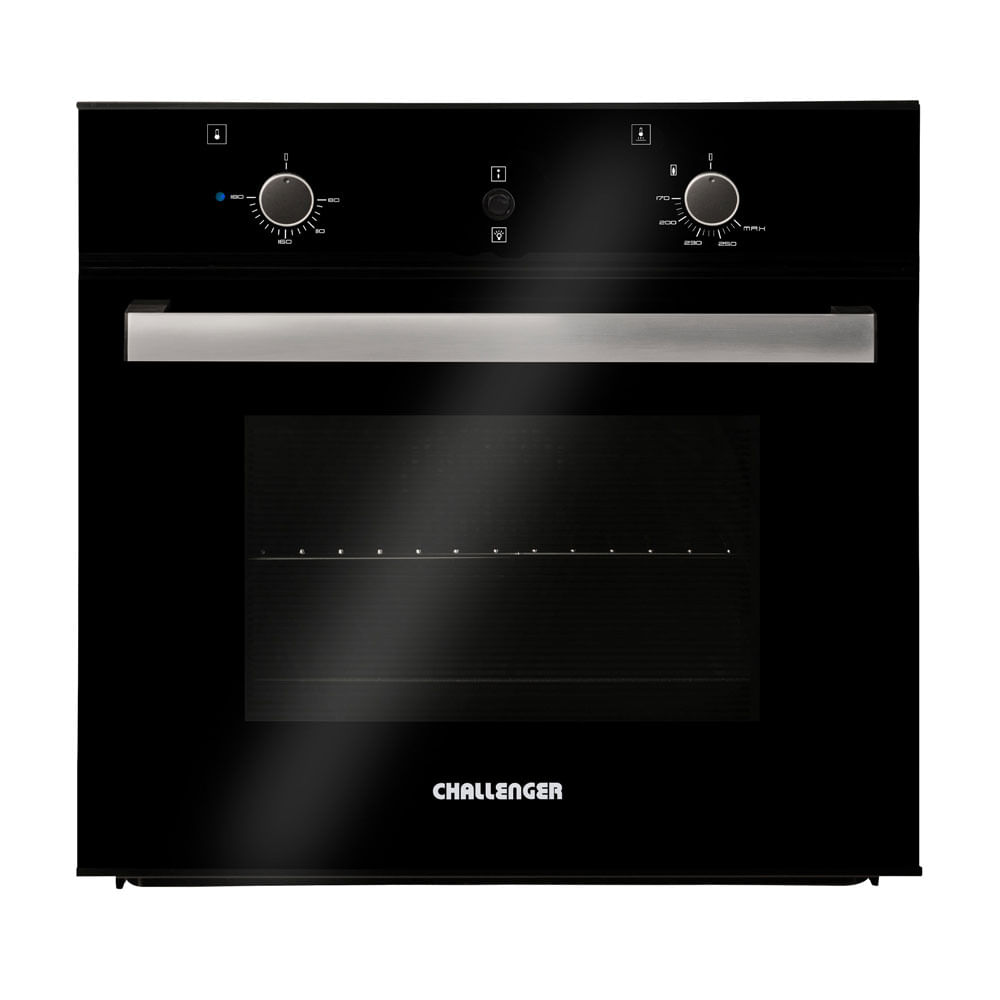 Horno de Empotrar Vidrio Negro Inoxidable 60 cm - HG 2560