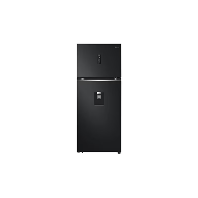 Nevera LG Congelador Superior 394 Litros Negro Mate VT40APM.AEPCCLM