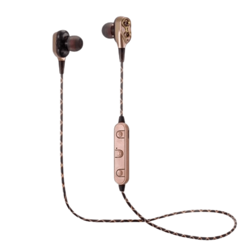 Audifonos Bluetooth Gancho Ajustable Carga Rapida Sonido HD Bateria Alta