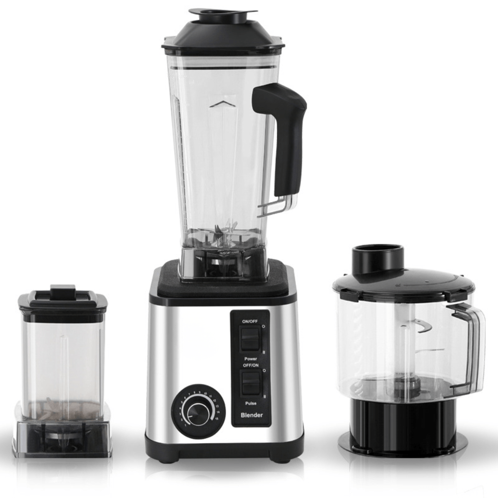 Licuadora Multifuncional 3 En 1 Procesador Exprimidor Cocina Hogar