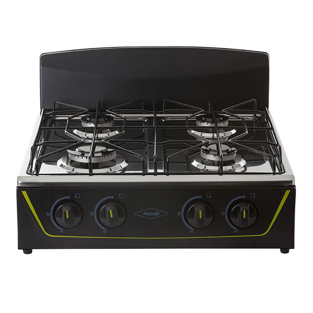 Estufa De Mesa Avellana T Negra Gas Natural Haceb