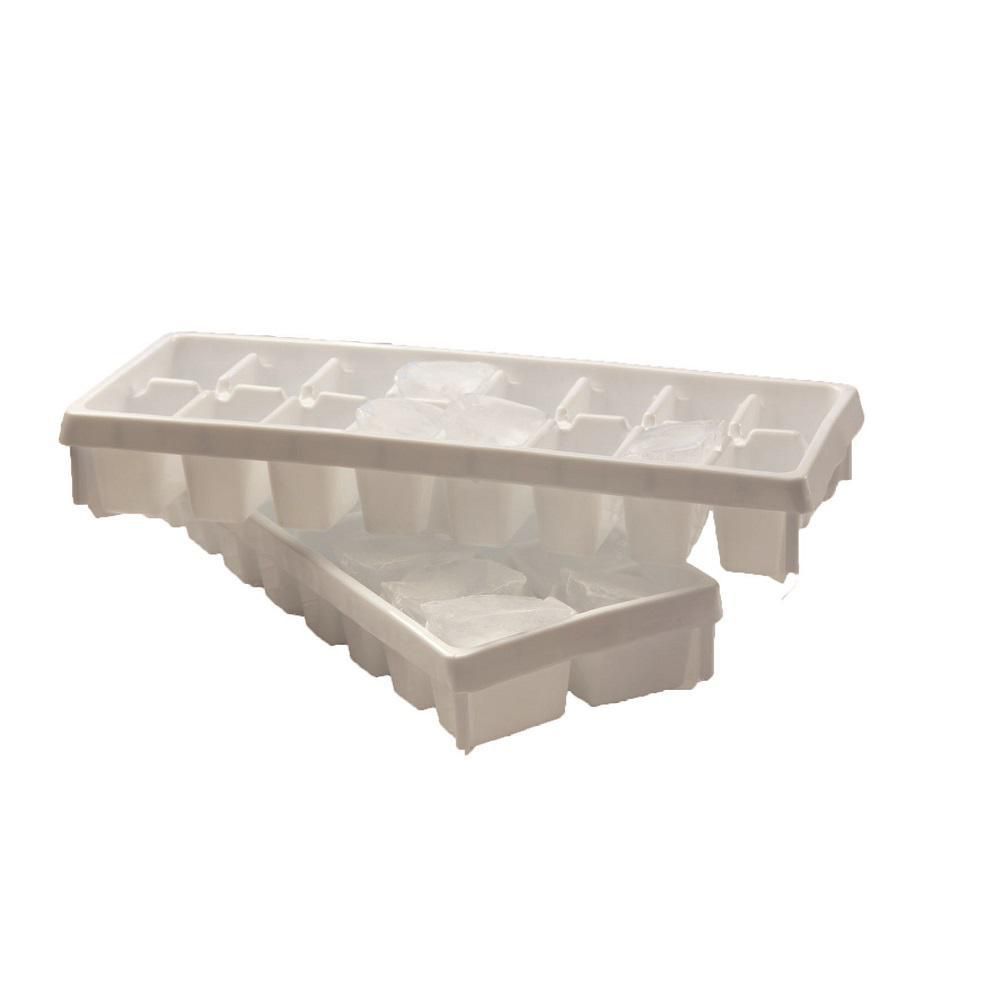 Cubeta Para Hielo X2 Blanca